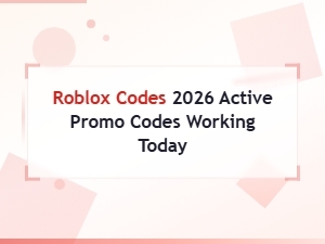 Roblox Promo Codes 2026 – Active & Working Today (updated List)